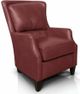 England Furniture Customizable Louis Leather Chair-0