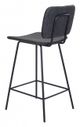 Zuo® Boston Black Counter Chairs-4