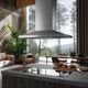 Faber Hoods Dama Isola 36'' Stainless Steel Island Range Hood-1
