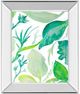 Classy Living Kat Papa Green Water Leaves Il Wall Art-0