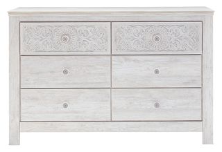 Signature Design by Ashley® Paxberry Whitewash 40" Dresser