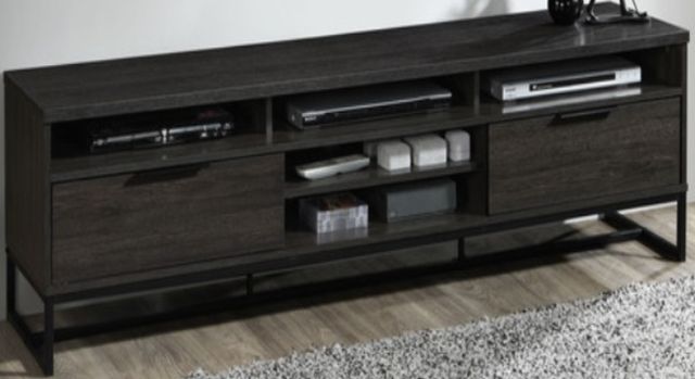 Milton Greens Stars Dark Espresso 71" 3-Shelf TV Stand-0