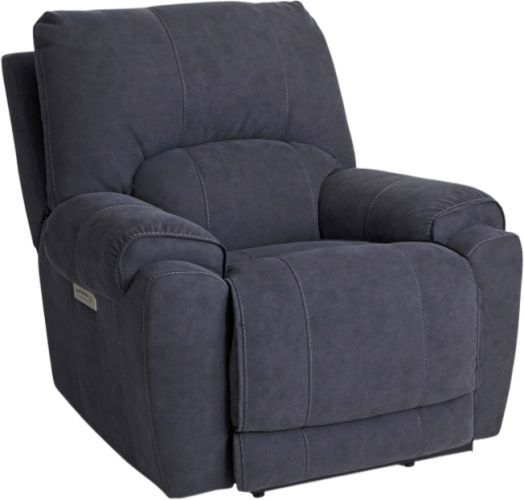 HomeStretch Showtime Graphite Power Recliner with Power Headrest and Lumbar-0