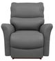 La-Z-Boy® Rowan Graphite Leather Power Rocking Recliner with Headrest and Lumbar-1