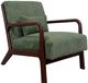 Elements International Marina Steno Olive/Walnut Chair -0