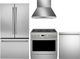 Monogram® 4 Piece Stainless Steel Gas Kitchen Package-0