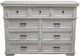 Million Dollar Rustic Sam Nero White Dresser-0
