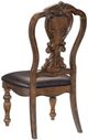 Homelegance® Bergen Dark Oak Dining Side Chair-4