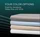 Tempur-Pedic® TEMPUR-Adapt® Luxe 2-Piece Silver Mist Egyptian Cotton King Pillow Cases-3