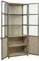 American Drew® West Fork Blackwell Taupe Display Cabinet-1