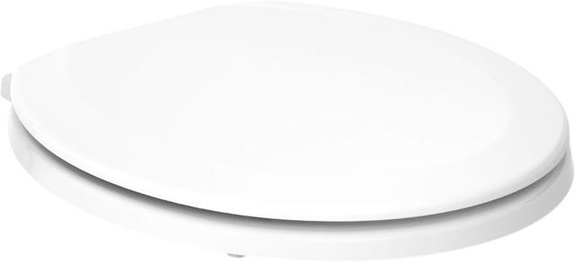 KOHLER® Triko™ White Quiet-Close™ Round-Front Toilet Seat-0