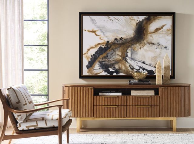 Lexington Home La Costa Crescent Bay Sierra Tan Media Console-1