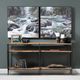 Crestview Collection Rapids 2-Piece Wall Art Set-1
