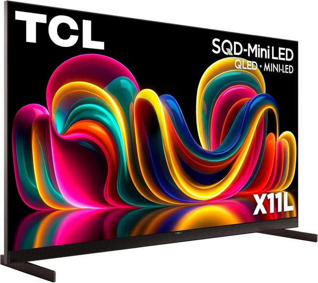 TCL X11L 75" Black HDR SQD-Mini LED 4K UHD Smart TV-1