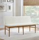 HH2 Home Margo Walnut 60'' Dining Bench-3