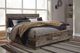 Benchcraft® Derekson Multi Gray Queen Panel Bed with 2 Side Storage-1