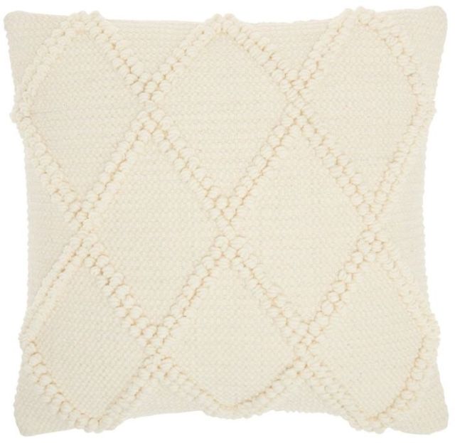 Nourison Home™ Lifestyles GC101 Ivory 18" Throw Pillow-0