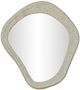 TOV Furniture Orpheus Antique White Ribbed Wall Mirror-3