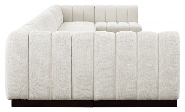 Meridian Furniture Quinn 8-Piece Cream Modular Sectional-2