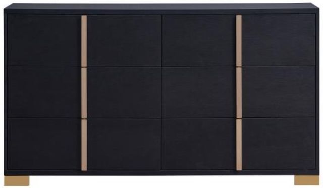 Coaster® Marceline Black/Gold Dresser-1