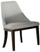 Furniture of America® Morden 2-Piece Dark Walnut/Off-White Upholstered Side Chair-0