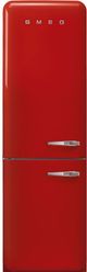 Smeg 50's Retro Style Aesthetic 11.7 Cu. Ft. Red Bottom Freezer Refrigerator-0
