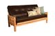Kodiak Furniture Lodge Oregon Trail Java/Natural Full Futon with Mattress-0
