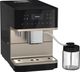Miele CM 6360 MilkPerfection Obsidian Black Clean Steel Metallic Countertop Coffee Maker-0