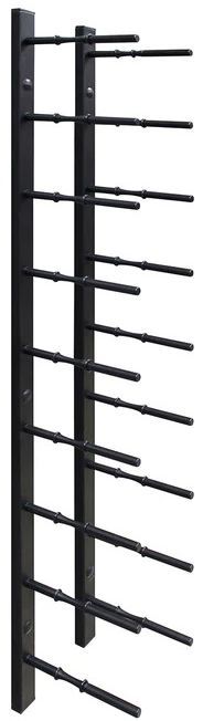 Vinotemp® Epicureanist 9 Bottle Black Peg Wine Rack -1