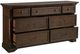 American Woodcrafters Kensington Brown Cherry Dresser-2