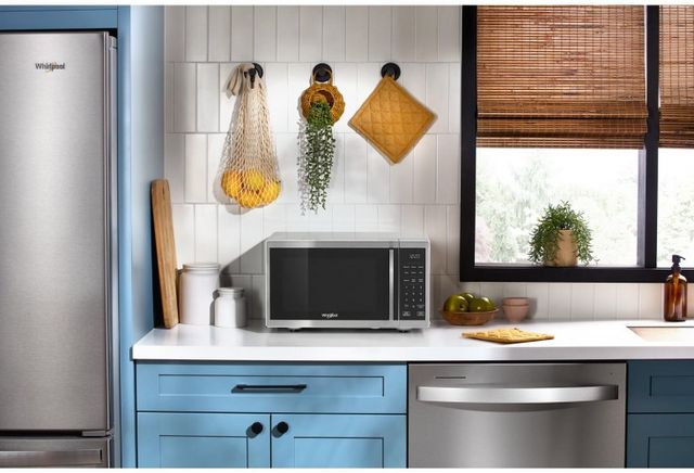 Whirlpool® 0.9 Cu. Ft. Stainless Steel Countertop Microwave-16