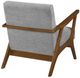 Homelegance® Arden Gray Accent Chair-4
