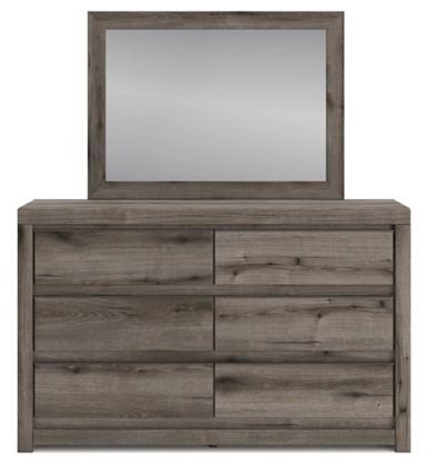 Signature Design by Ashley® Stachelli Gray Dresser with Mirror-3