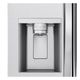 LG 36" 26.6 Cu. Ft. PrintProof™ Stainless Steel Side-by-Side Refrigerator with Ice & Water Dispenser-2