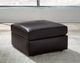Signature Design by Ashley® ModMax II Black Oversized Accent Ottoman-2