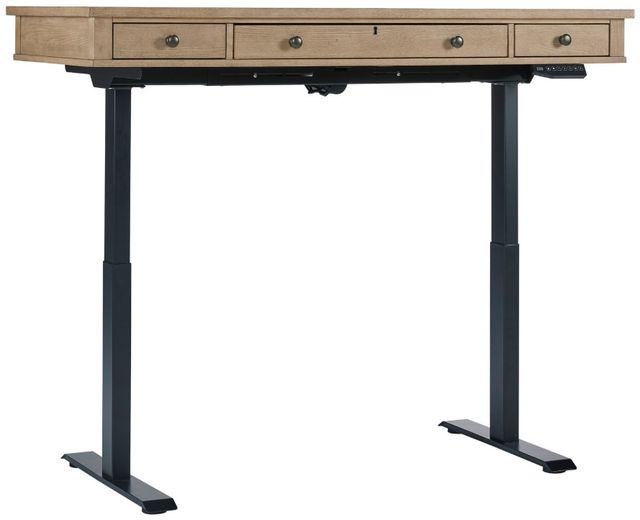 aspenhome® Emerson Light Elm 60" Lift Desk-1