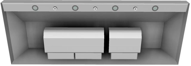 Vent-A-Hood® 60" Stainless Steel Wall Mounted Liner Insert Range Hood-2