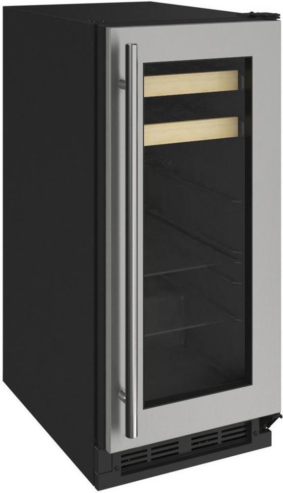U-Line® 1000 Series 3.0 Cu. Ft. Stainless Steel Beverage Center-0