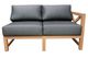 CabanaCoast® Customizable Kensington SOL Teak™ Outdoor Sectional Right Module-1