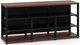 Salamander Designs® Synergy Open Center Triple 30 AV Cabinet-Dark Cherry/Black-0