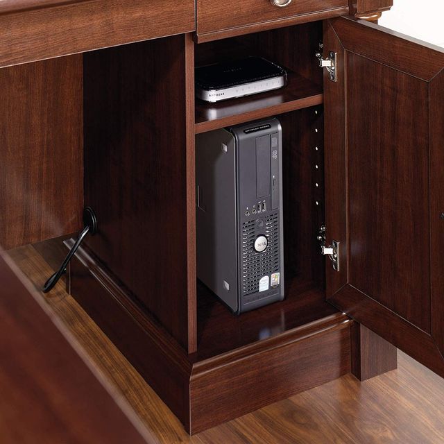 Sauder® Palladia® Select Cherry L-Shaped Desk-3