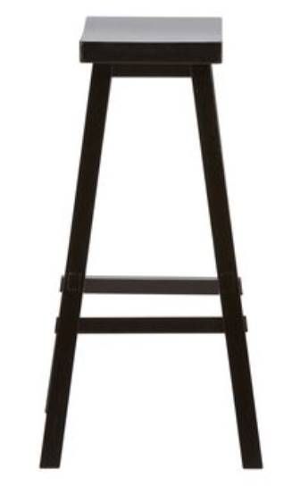 Liberty Furniture Creations Black 30" Sawhorse Barstool-2