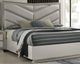 Furniture of America® Ventnor Gray Eastern King Panel Bed-0