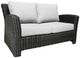 CabanaCoast® Customizable Monterrey Aluminum/Wicker Outdoor Loveseat-0