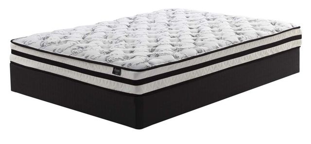 Sierra Sleep® by Ashley® Chime 8" Hybrid Firm Tight Top Queen Mattress in a Box-3