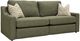 Best® Home Furnishings Cavrilly Green Inclining Sofa with Pillows-0
