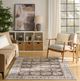 Nourison Home™ Dekor DEK01 Ivory Brown 5'x7' Style 1 Area Rug-1