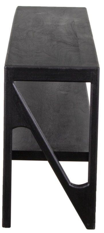 Porter International Designs Canberra Black TV Stand-2