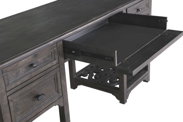 Magnussen Home® Bellamy Peppercorn Desk Base-3