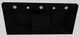Vent-A-Hood® 42" Black Wall Mounted Liner Insert-2